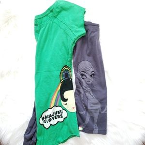 2-Pack Harajuku Lovers Shirt